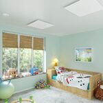 2x Infrarood paneel, Ecosun, Type GS | Glas, 60×60 cm, Wit, 2025